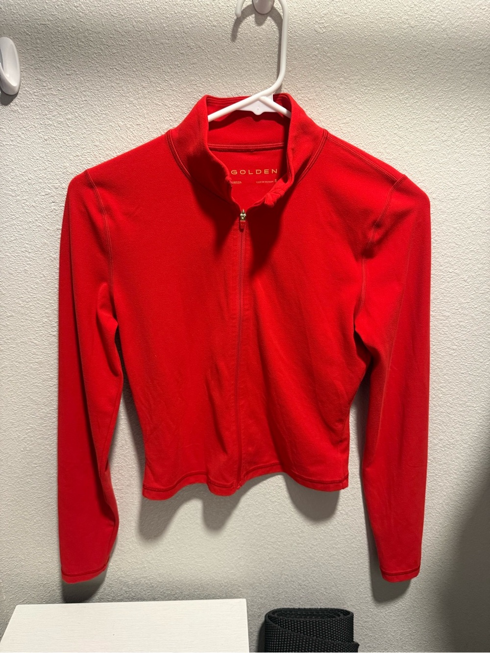 Aritzia Red Full-Zip athleisure